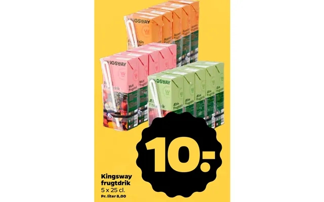 Kingsway fruit drink product image