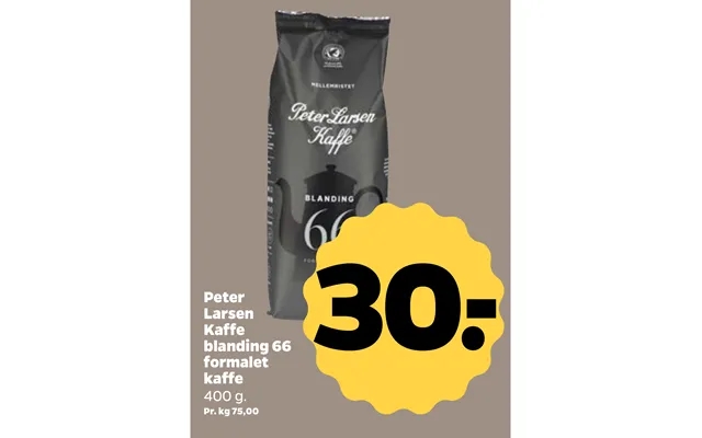 Peter larsen coffee mixture 66 ground coffee product image