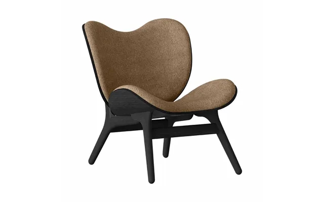 A conversation piece low lounge chair black oak frame - trouble product image