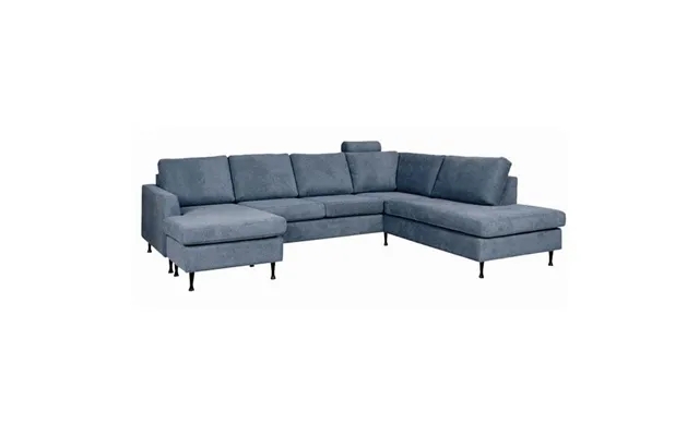 Dublin U-sofa Med Chaiselong Venstre -blå - Top-line product image