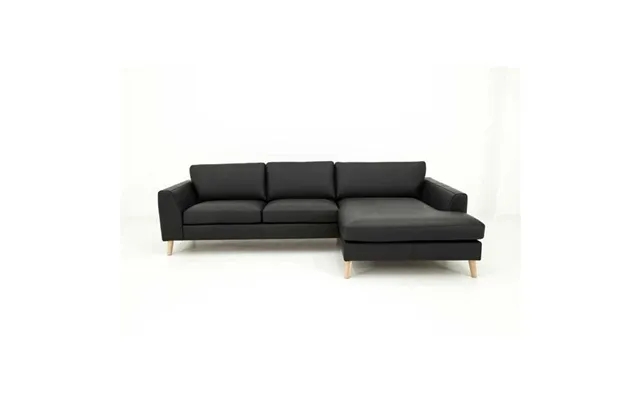 Nordic 2,5-pers Sofa Med Chaiselong Højre I Læder - Vilmers product image