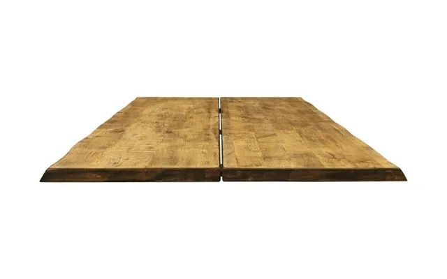 Plank bar table 110x72 cm curve in massive vintage oak - house of sander product image