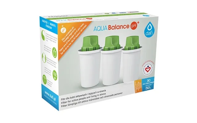 Filter cartridges 3-pack aqua balance - 1 package product image