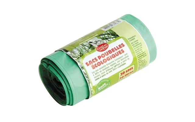 Grønne Affaldsposer Af Bioplastik 30 Liter - 30 Poser product image