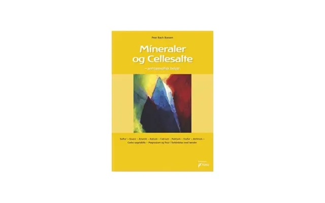 Minerals past, the laws cell salts book - author per bach boesen product image