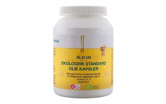 Omega 3-6-9 gla standard oil chap økologisk - 120 capsules product image
