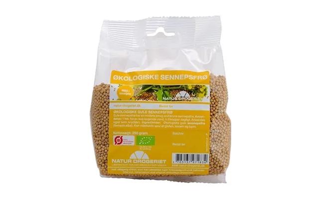 Mustard seeds yellow økologisk- 250 gr - nature went fishing product image
