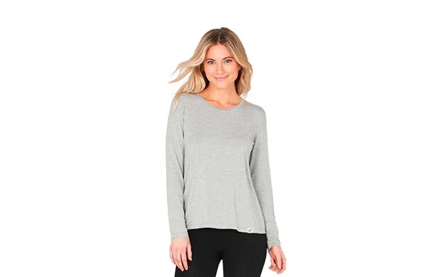T-shirt lady long-sleeved gray str. S - 1 pieces product image