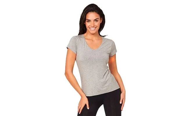 T-shirt lady v-neck light gray - medium product image