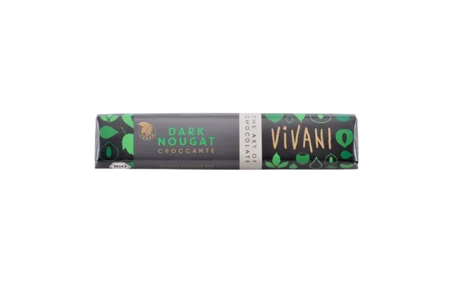 Vivani Nougat Crocant Bar Økologisk - 35 Gram product image