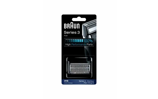 Braun accessories combi pack 31s - silver product image