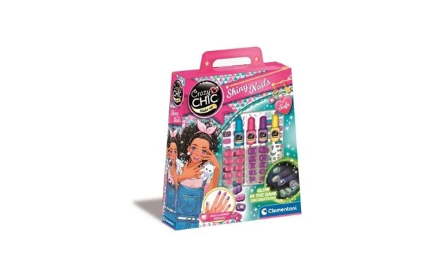 Clementoni crazy chic nails glow in thé dark product image
