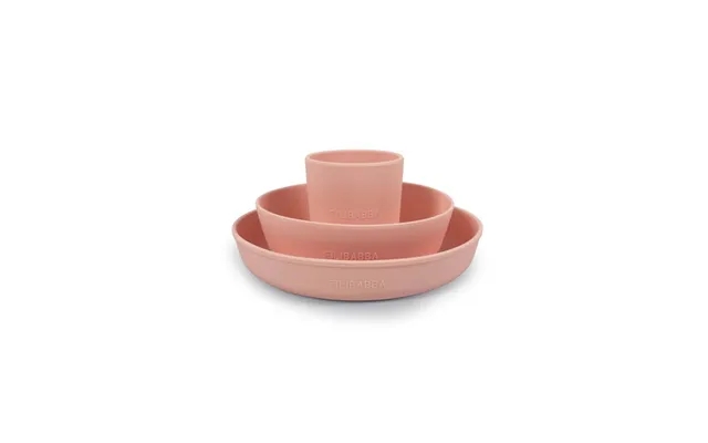 Filibabba Silicone Dinner Set - Peach product image