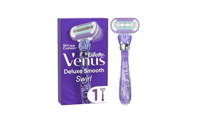 Gillette deluxe smooth swirl razor act 1 leaves product image