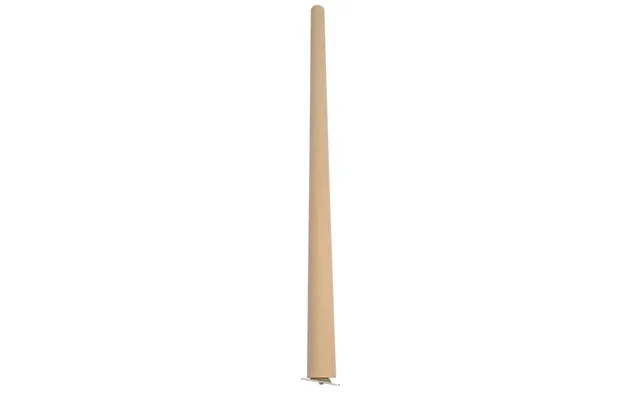 Home it table leg in beechwood - trapeze 70 cm oblique product image