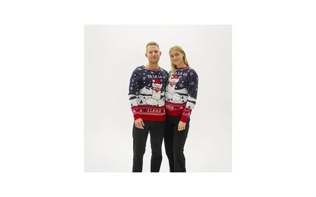 Christmas sweaters - get la la la llama sweater product image