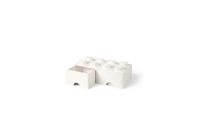 Lego Opbevaringskasse 8 Med Skuffer - Hvid product image