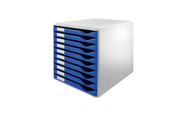Leitz form seen 10 drawers a4 blue product image