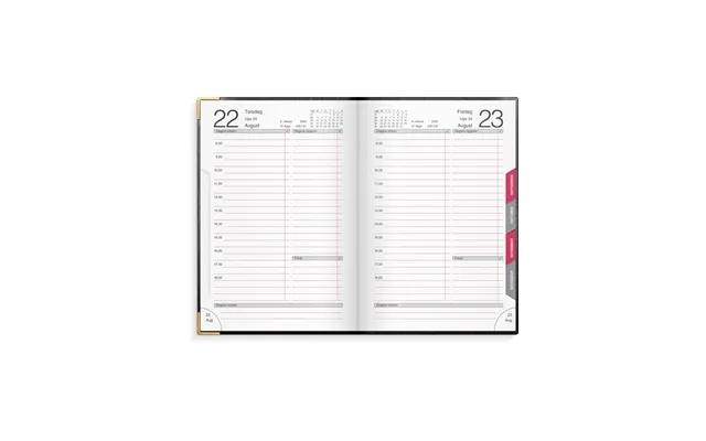 Mayland yearbook daily calendar black faux fur bound 2024 product image
