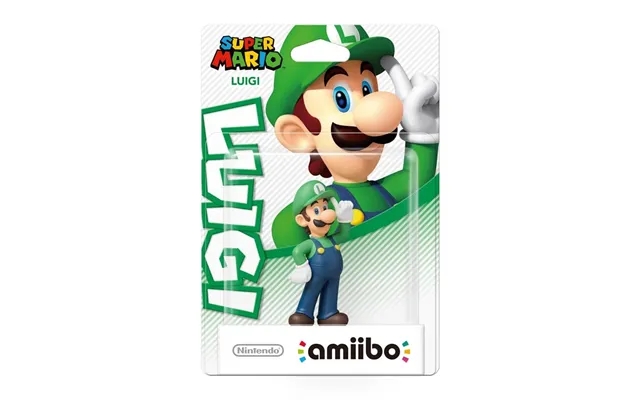 Nintendo amiibo luigi super mario collection - accessories lining game console product image