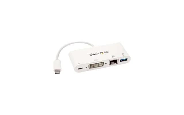 Startech.Com usb c multiport adapter lining laptops - power delivery product image
