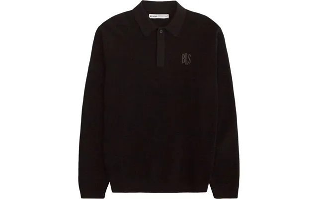 Bls william knit polo black product image