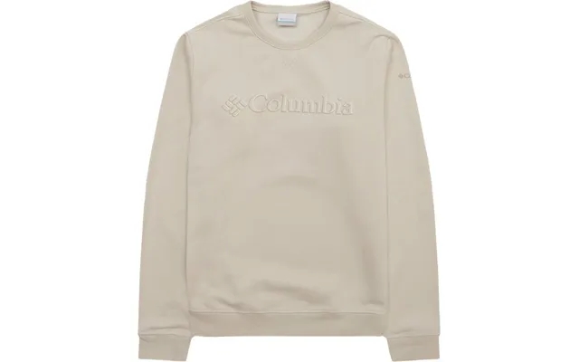 Columbia m columbia logo fleece crew sand product image