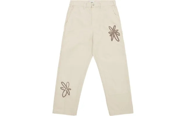 Obey Big Timer Twill Printed Carpenter Pant Sand product image