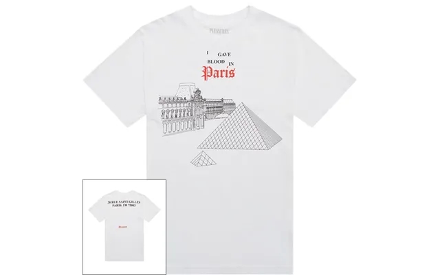 Pleasures now blood tee white product image