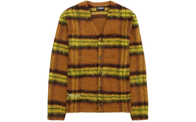 Pleasures Now Fortune Knit Cardigan Yellow product image
