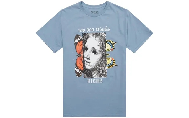 Pleasures now mistakes tee gray product image