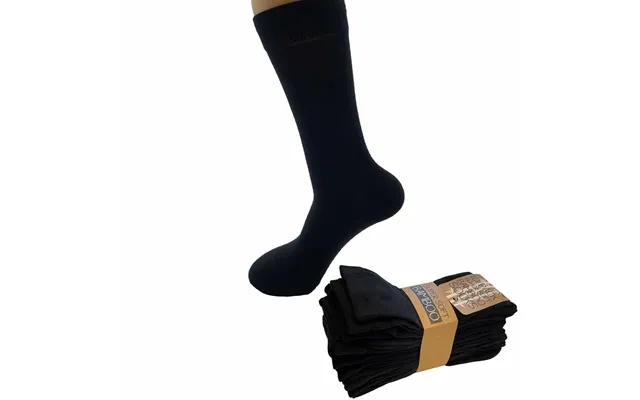 Bamboo stockings 10 couple black product image
