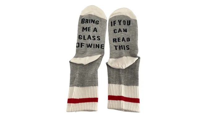 Bring Me A Glass Of Wine One-size Strømper product image