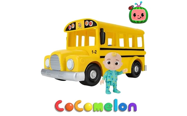 Cocomelon school bus - activity toy with music past, the laws light product image
