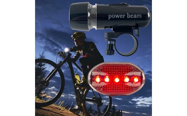 Cykellygte Sæt - Kraftig Led product image
