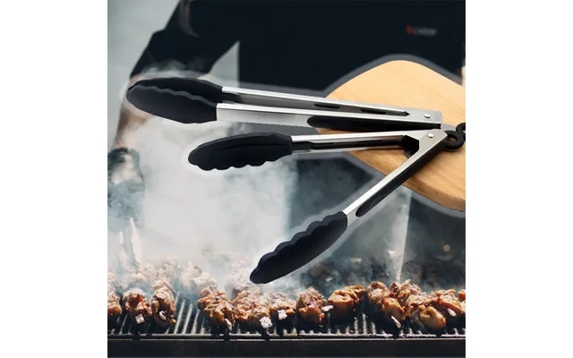 Barbecue tongs in silicone past, the laws stainless stål - 23 30 cm product image