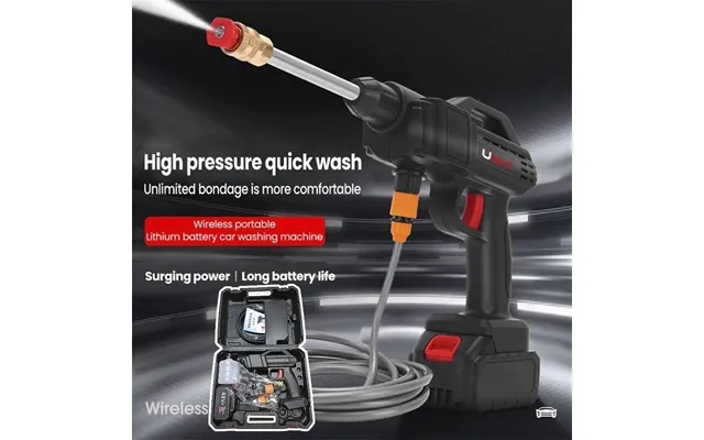 Pressure washer 7 bar 101 psi - m battery 200w including. Charger - product image