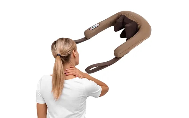 Nakkemassage Med Shiatsu Massage - 2 Rotationsretninger Og Beroligende Varmeterapi product image