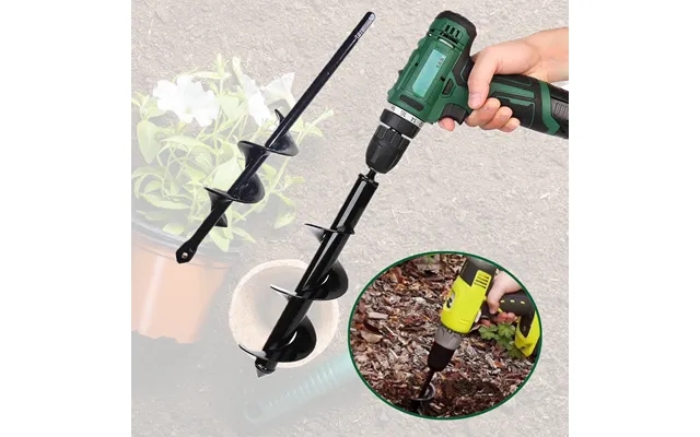 Plantebor auger to boremaskine - 40 mm 60 mm 80 mm - product image