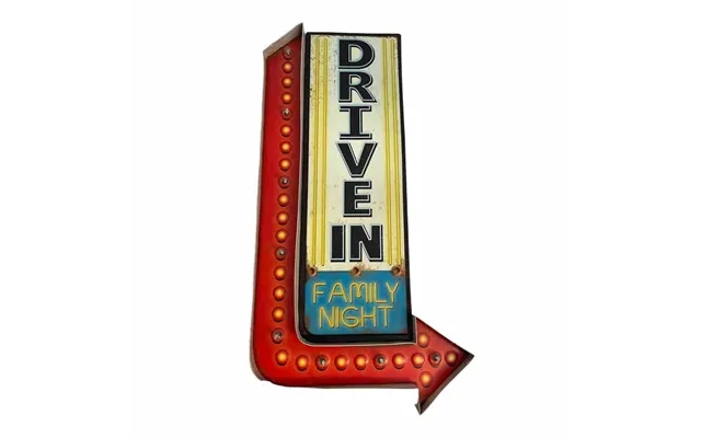 Retro divorced drive in with light product image