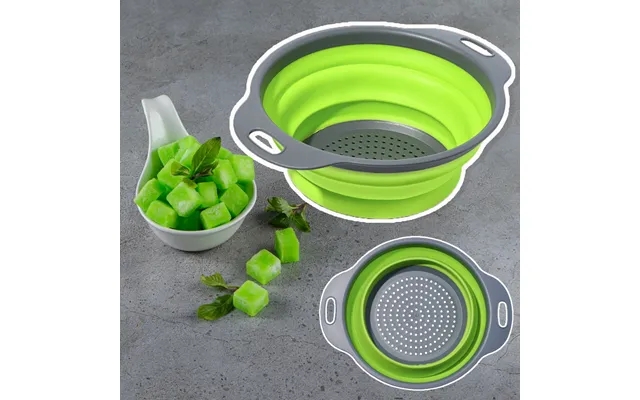 Folding colander set with 2 paragraph. product image