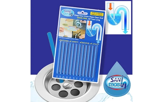 Sani sticks drain cleaners 12 paragraph. Made of natural materials product image