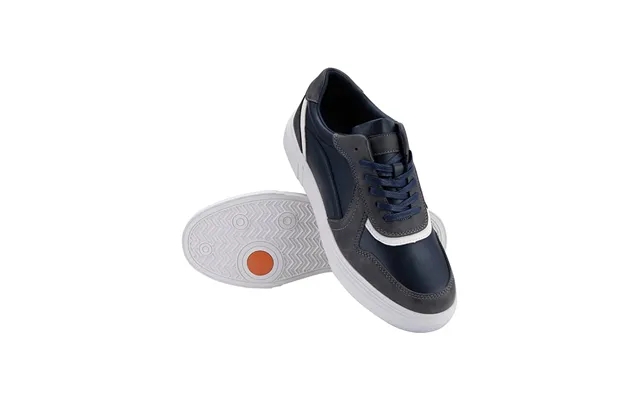 Sneakers Til Herre - Navyblå Og Hvide product image