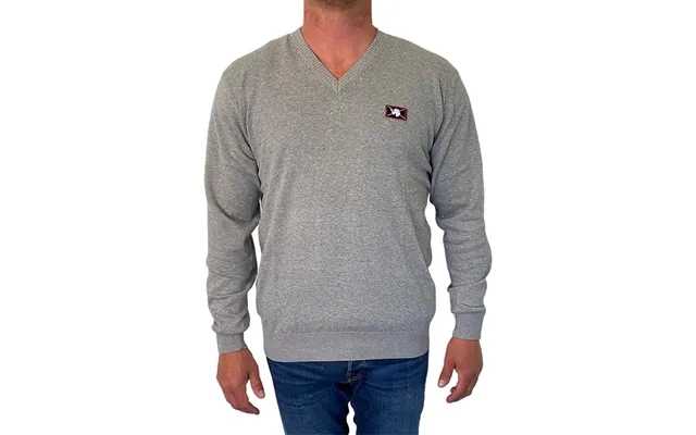 Sweatshirt wilford knit vinson camp in gray melange product image