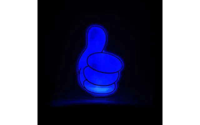 Thumbs up fluorescent glow stick product image