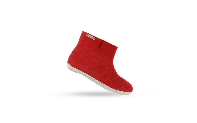 Uldstøvle 100% clean wool - model red m sole in skins product image