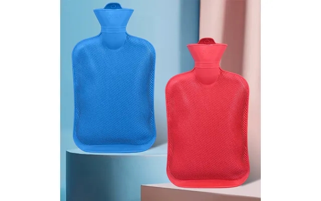 Hot water bottle 2 liters - red or blue product image