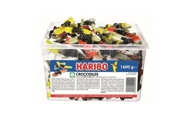 Haribo krokodiller - 1,6 kg. product image
