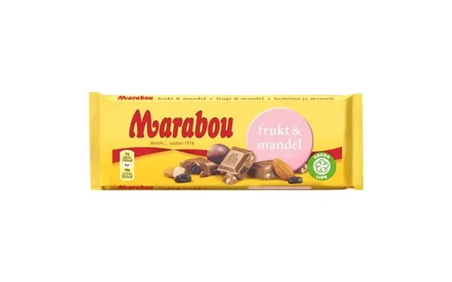 Marabou fruit & almond product image