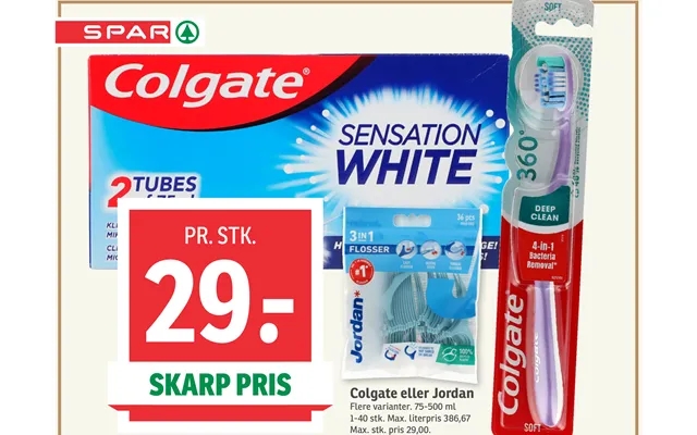 Colgate or jordan product image